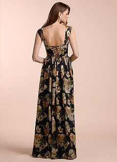 Lillian 블랙 멀티 맥시 드레스 image2