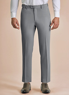 front William Gris Pantalones de vestir
