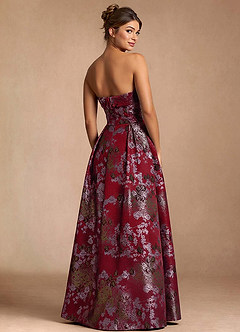 Xamira Merlot Maxi Dress image2