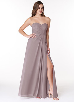 Azazie Arabella Allure Bridesmaid Dresses A-Line Sweetheart Neckline Chiffon Floor-Length Dress image5