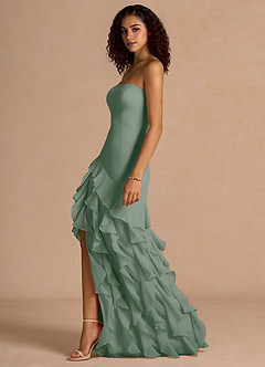 Robe Maxi Sauge Vintage Kylee image5