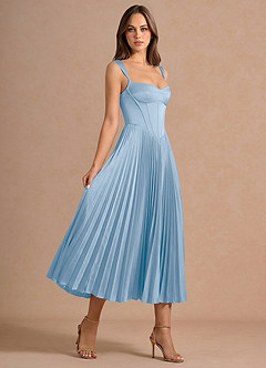 Avenelle Haze Blue Mid Dress image2