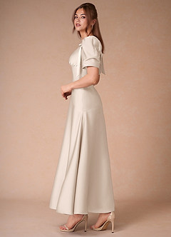 Rosaline Cream Maxi Dress image7