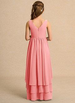 Azazie Kitten Junior Formal Flower Girl Klänningar Klä A-Line i Chiffong image2