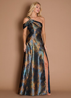 Juliana Teal Bronze 맥시 드레스 image7