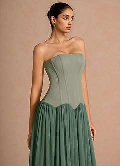 Eirisse Light Green Maxi Dress image6