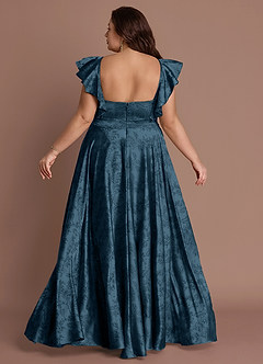 Leilani Navy Black Maxi Dress image12