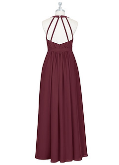 Azazie Athena Final Sale Empire Ruched Chiffon Floor-Length Dress image9