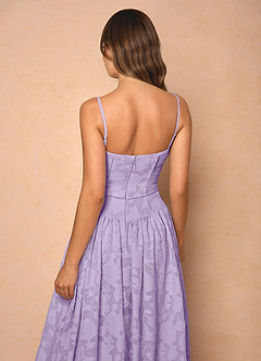 Robe Longue Lilas Skylar image6