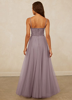 Christian Siriano Bridal for Azazie 1015 Bridesmaid Dresses Pleated Tulle and Chantilly Lace A-line Dress image8