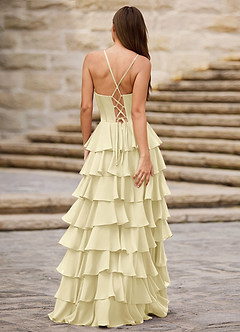 Rhythm Citronsorbet Volangklänning med A-linjeform image6