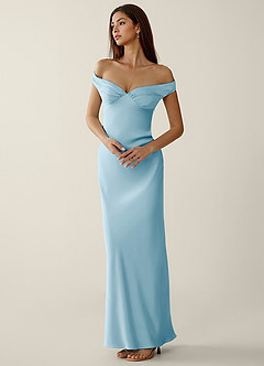 princess polly baby blue dress Navy Blue Maxi Silk Satin Dress, Midnight Blue Extra Full Length Slip Dress,adjustable  Spaghetti Straps, Silky Deep V Neck Bias Cut Dress