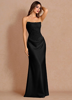 Xarisse Black Maxi Dress image4