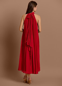 Bia Cherry Red Midi Dress image2