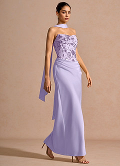 Aspasia Purple Sequins Maxi Dress image3