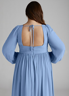 Vestido Azul Acero Largo Norah image9