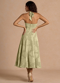 Vestido Celadón Midi Adelise image2