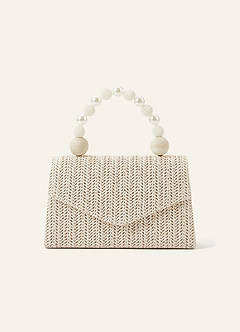 Woven Wicker Handbag