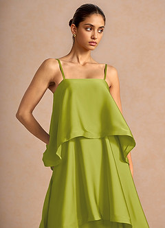 Abito Maxi Verde Limone Itasca image6