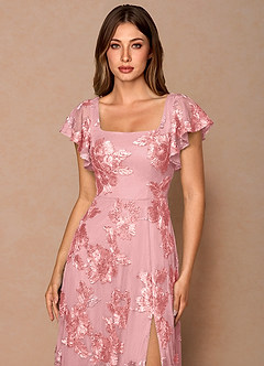 Talia Pink Midi Dress image5