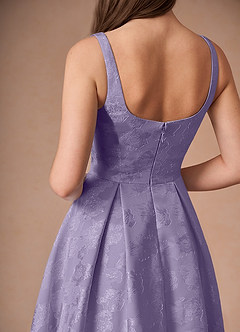 Briac Lilac A-line Midi Dress image8