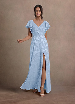 Taleen Powder Blue Maxi Dress image4