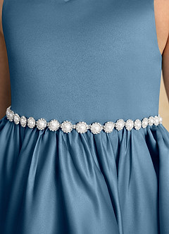 Azazie Julietta vestidos de niña de las flores Vestido de Bermudas de Tul de Princesa con Convertible image10