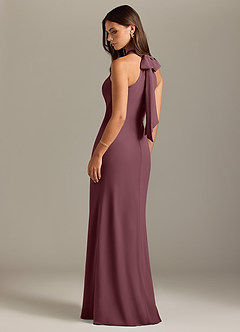 Azazie Doretta Bridesmaid Dresses Sangria Mermaid Pleated Chiffon Dress image7