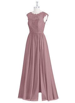 Azazie Arden Bridesmaid Dresses A-Line Chiffon Floor-Length Dress with Pockets image8