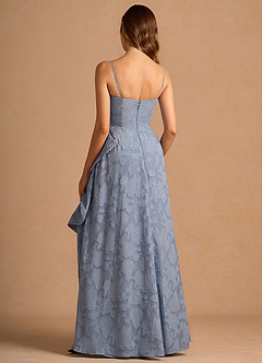Lulu Powder Blue Handkerchief Maxi Gown image2