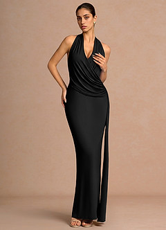 Nakia Black Maxi Dress image1