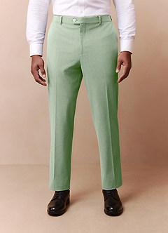 front James Dusty Sage Structured Stretch Dress Pants