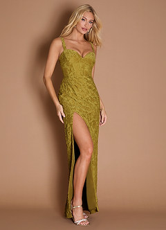 Vestido Honey Bronze Largo Donna image6