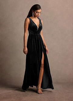 Katniss Black Rose Gown image5