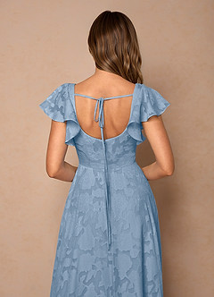 Talia Haze Blue Midi Dress image6