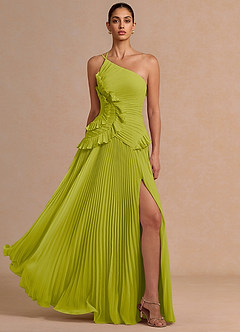 Melody Lemon Green Maxi Dress image3