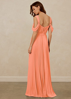 Christian Siriano Bridal for Azazie 1013 Bridesmaid Dresses Sunset A-Line Off the Shoulder Chiffon Dress image4