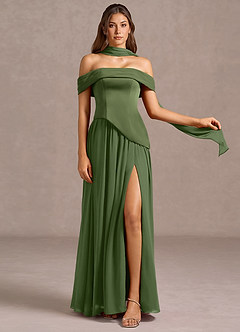 Liora Olive Maxi Dress image3