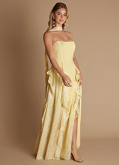 vestido Maxi Creme De Manteiga Alicent image11