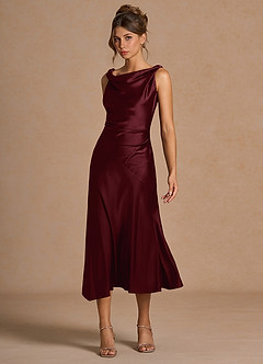 Robe Midi Vin Nerine image4