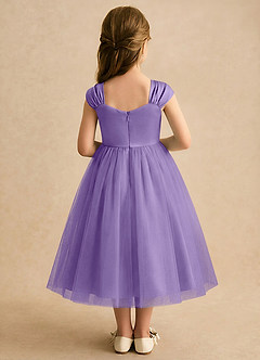 Azazie Yosemite Flower Girl Dresses Tahiti Ball-Gown Sweetheart Neckline Tulle Dress image2