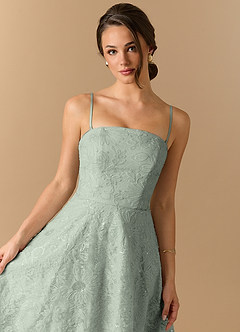 Leontina Mint Bloom Midi Dress image6