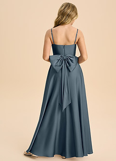 Azazie Bear Junior Twilight A-Line Sweetheart Neckline Stretch Satin Dress image2