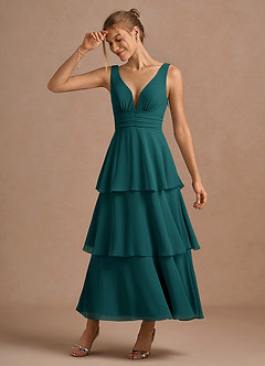 Melisande Paon Robe midi image4