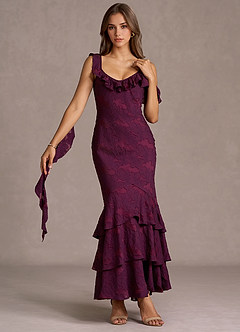 Moraine Plum Orchid Maxi Dress image3