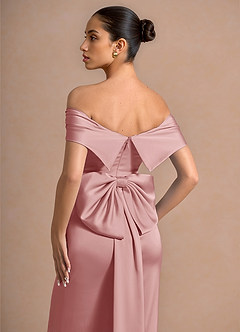 Andrea Light Pink Midi Dress image8