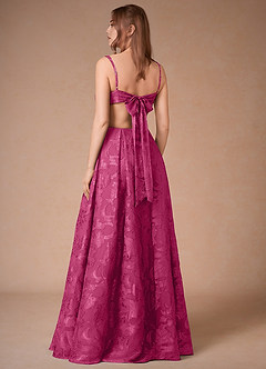 Althea Maxi Klänning Fuchsia image4