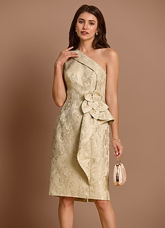 Gabriella Vintage Taupe Midi Dress image3