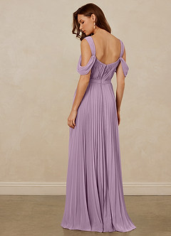 Christian Siriano Bridal for Azazie 1013 Bridesmaid Dresses Wisteria A-Line Off the Shoulder Chiffon Dress image4