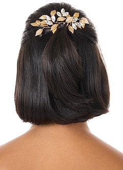 front Conjunto De Horquillas Hojas Delicadas